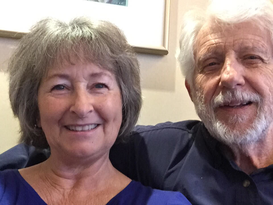 Helen Cloninger Curtis and her husband Gary Curtis